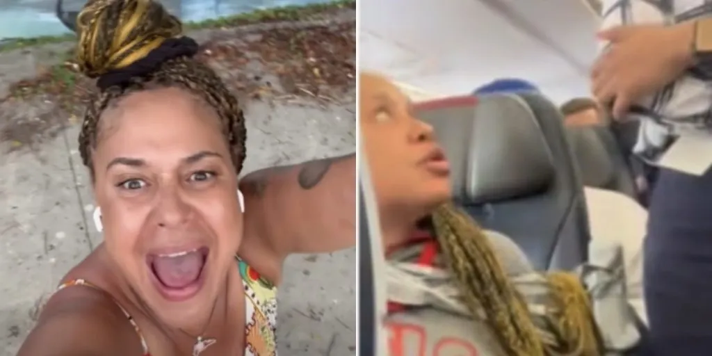 Et skærmbillede fra TikTok-appen, der viser en videoafspiller i typisk TikTok-udseende med profilnavn øverst og interaktionsikoner (synes, kommentar, del) nederst. Billedet illustrerer TikTok som platform og er relevant for artiklen.