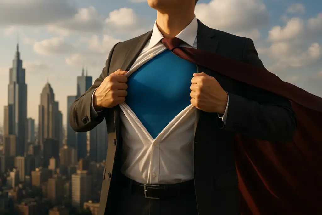 Udklædning blev redningsdragt: Hvordan en far i Homelander-kostume reddede en nabo fra flammer