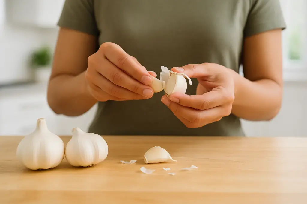 Smid ikke hvidløget i køleskabet: Et enkelt trick der holder det friskt i halve året