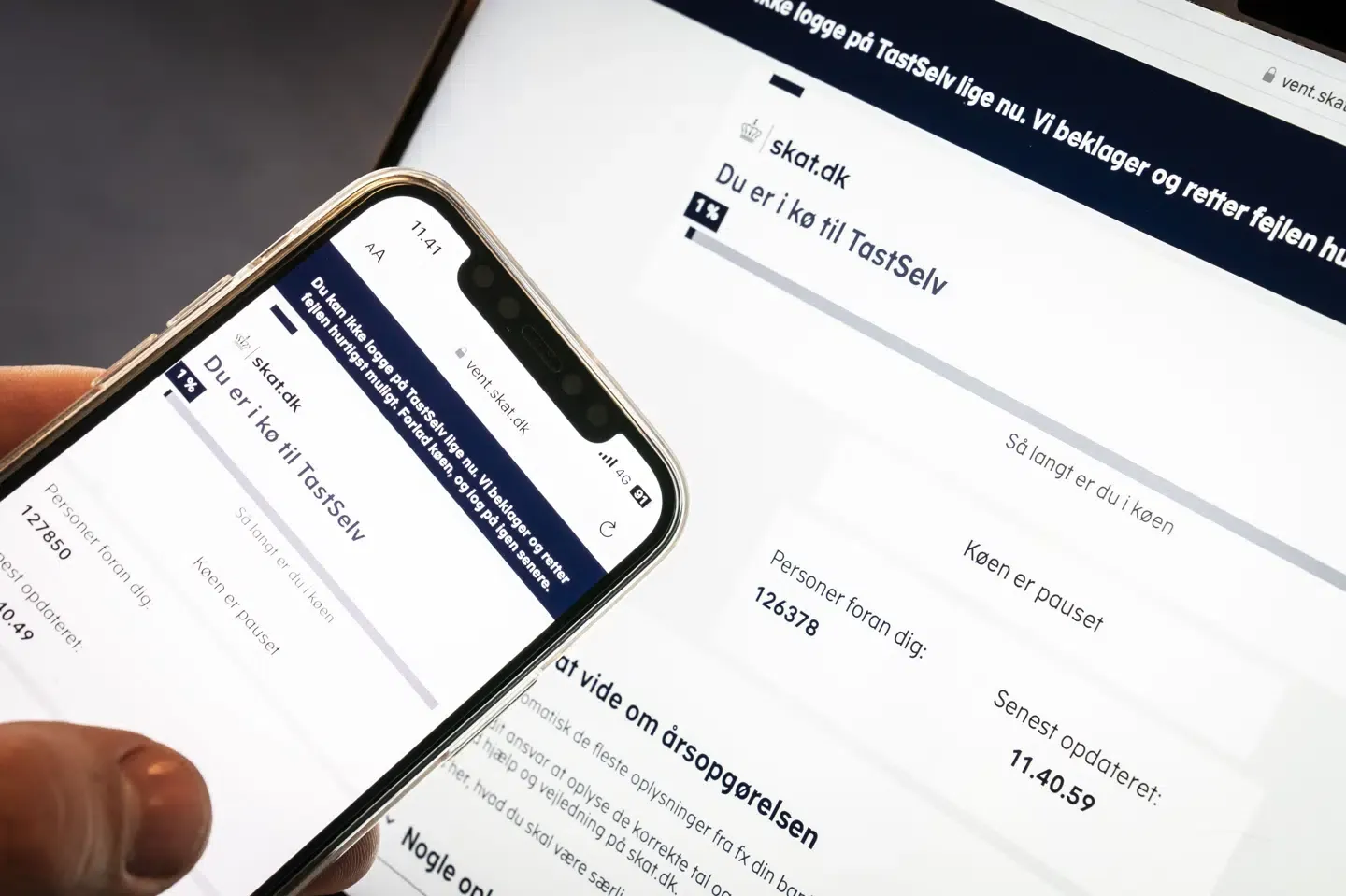 Skattefeberen raser: Over en halv million danskere har allerede tjekket årsopgørelsen