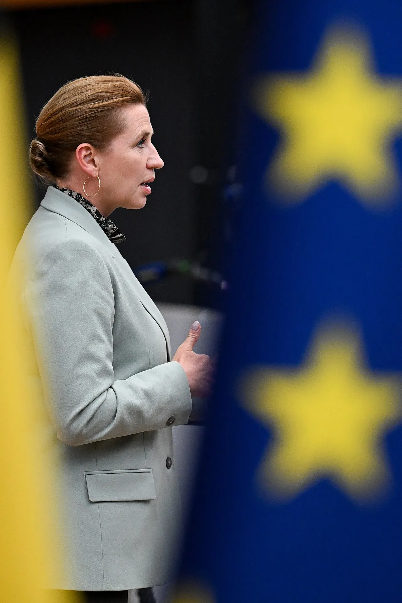 Statsminister Mette Frederiksen fotograferet den 26. juni 2025. Billedet egner sig til artikler om dansk politik og regeringsarbejde.