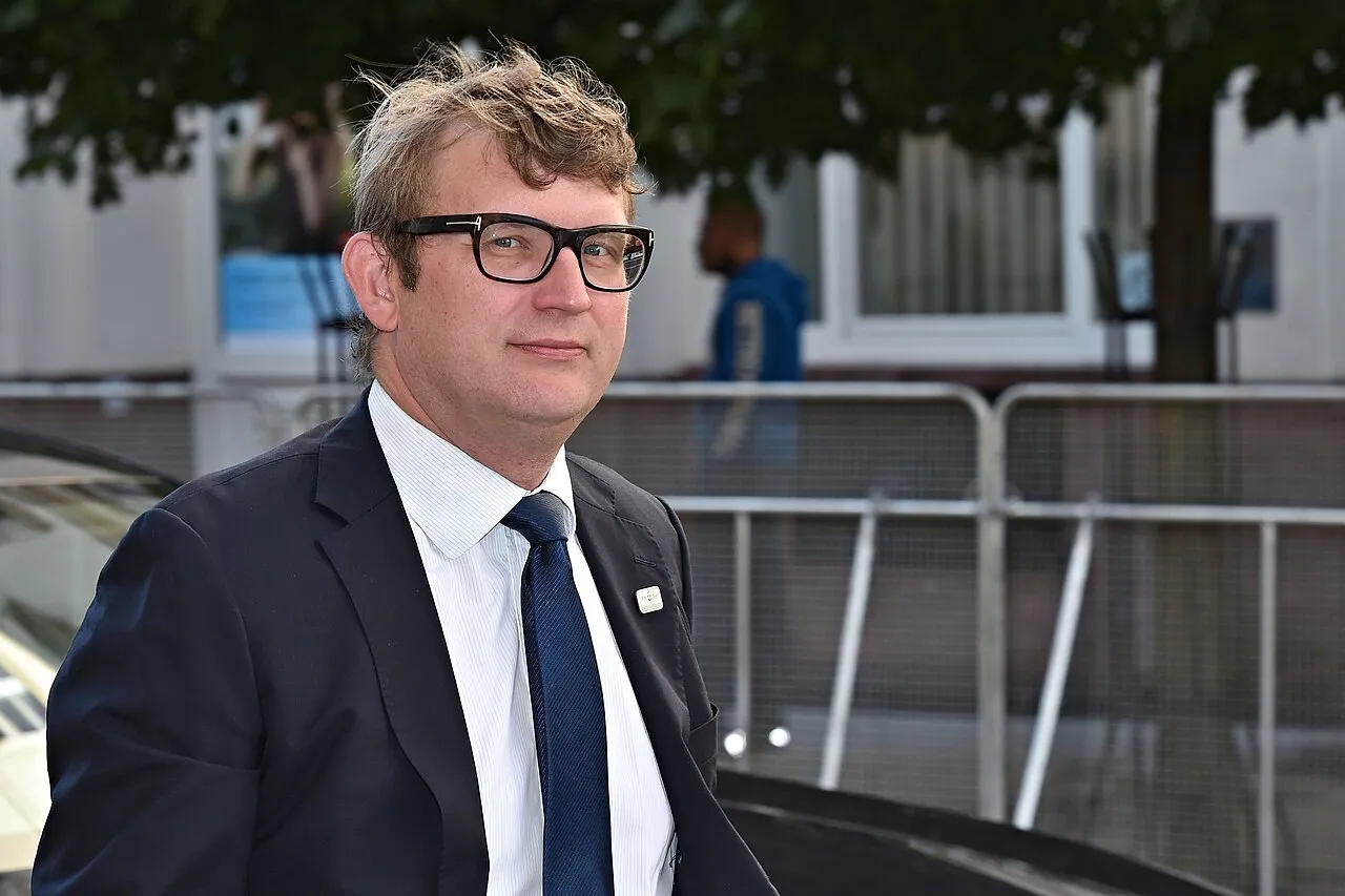 Troels Lund Poulsen ses i forbindelse med et ministermøde om konkurrenceevne. Billedet er taget af Rastislav Polak.