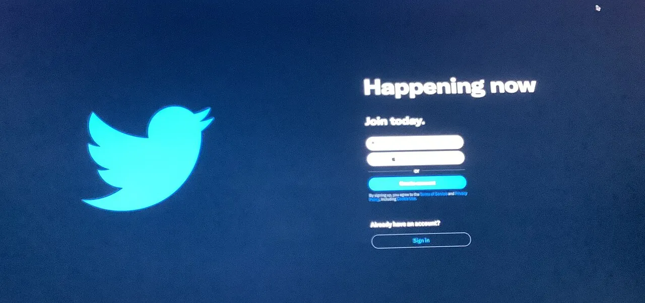 Skærmbillede af Twitter-hjemmesiden i marts 2024 med freebird installeret. Billedet viser brugerfladen og layoutet på det tidspunkt.