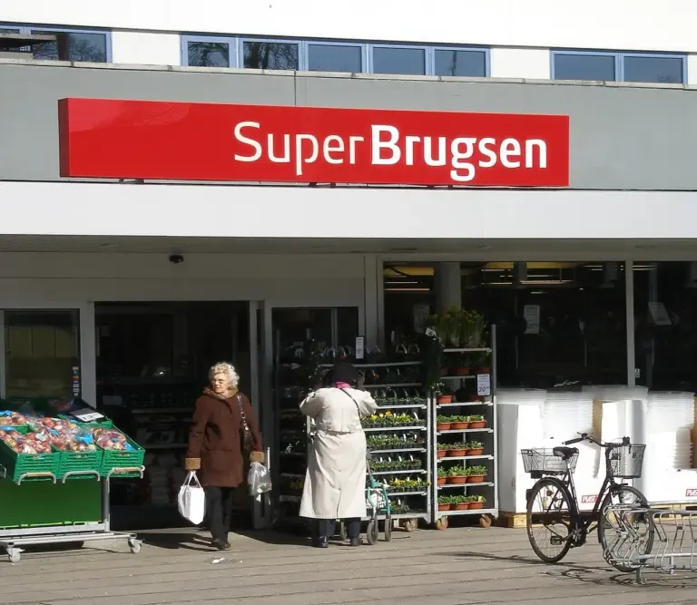 Facadebillede af 365discount på Nørre Voldgade i København, tæt ved Nørreport Station. Butikken er tidligere blevet drevet som Irma.