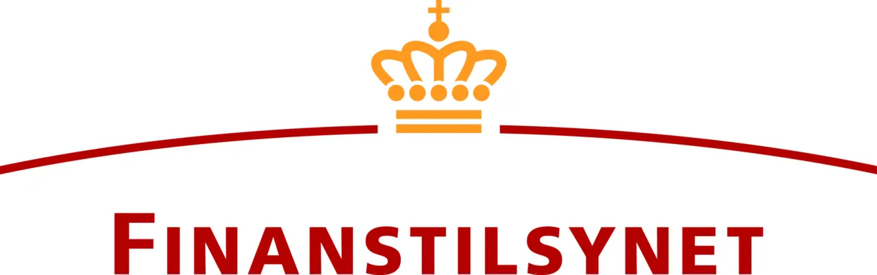 Finanstilsynets officielle logo. Billedet bruges som grafisk illustration af den danske finansielle tilsynsmyndighed.