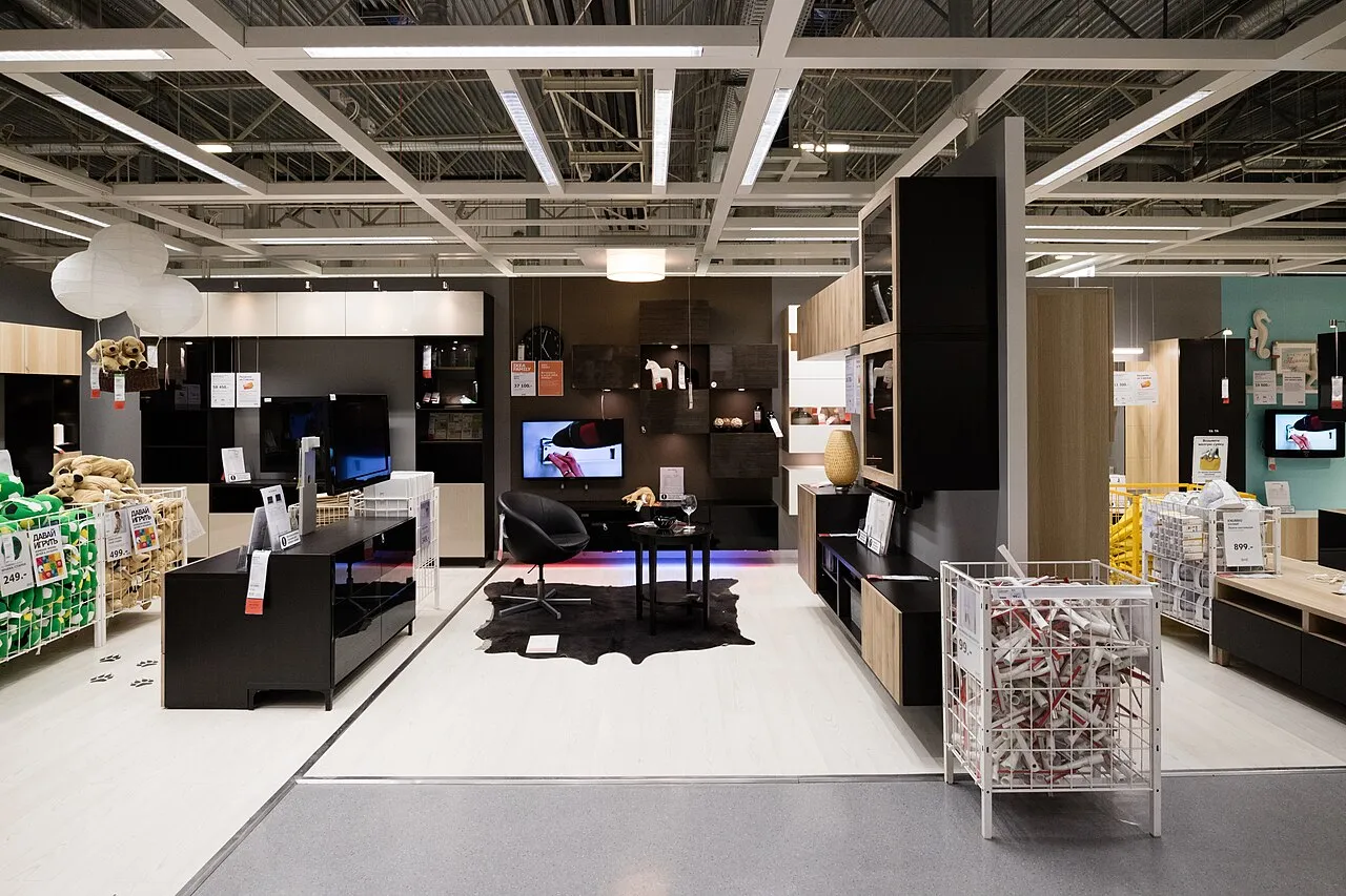 Udefoto af IKEA-butikken i Rostov-on-Don, Rusland. Lokationen lukkede senere som megastore.