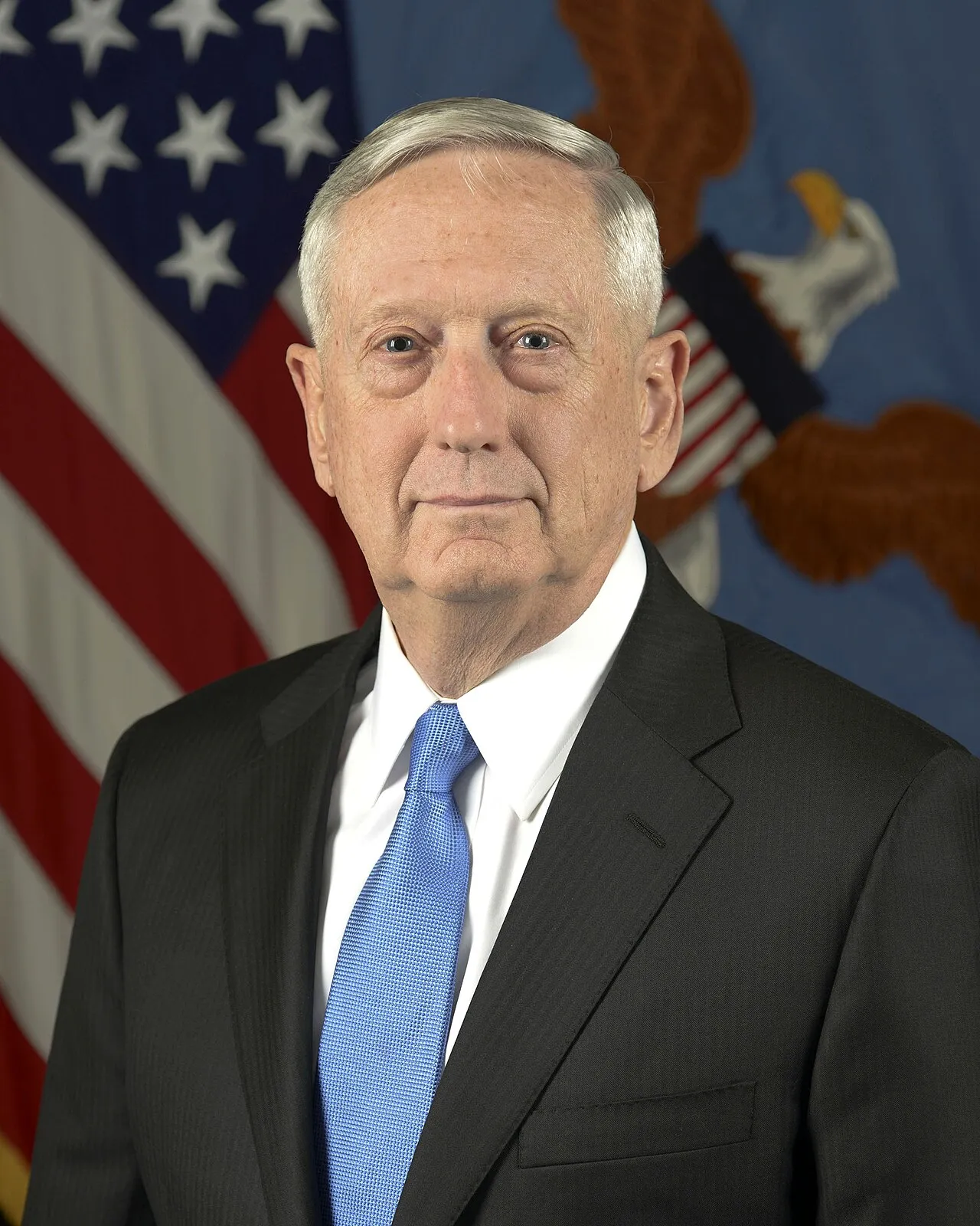 Officielt portrætfoto af James Mattis i rollen som USA’s forsvarsminister. Fotoet er fra det amerikanske forsvarsministerium (DoD).