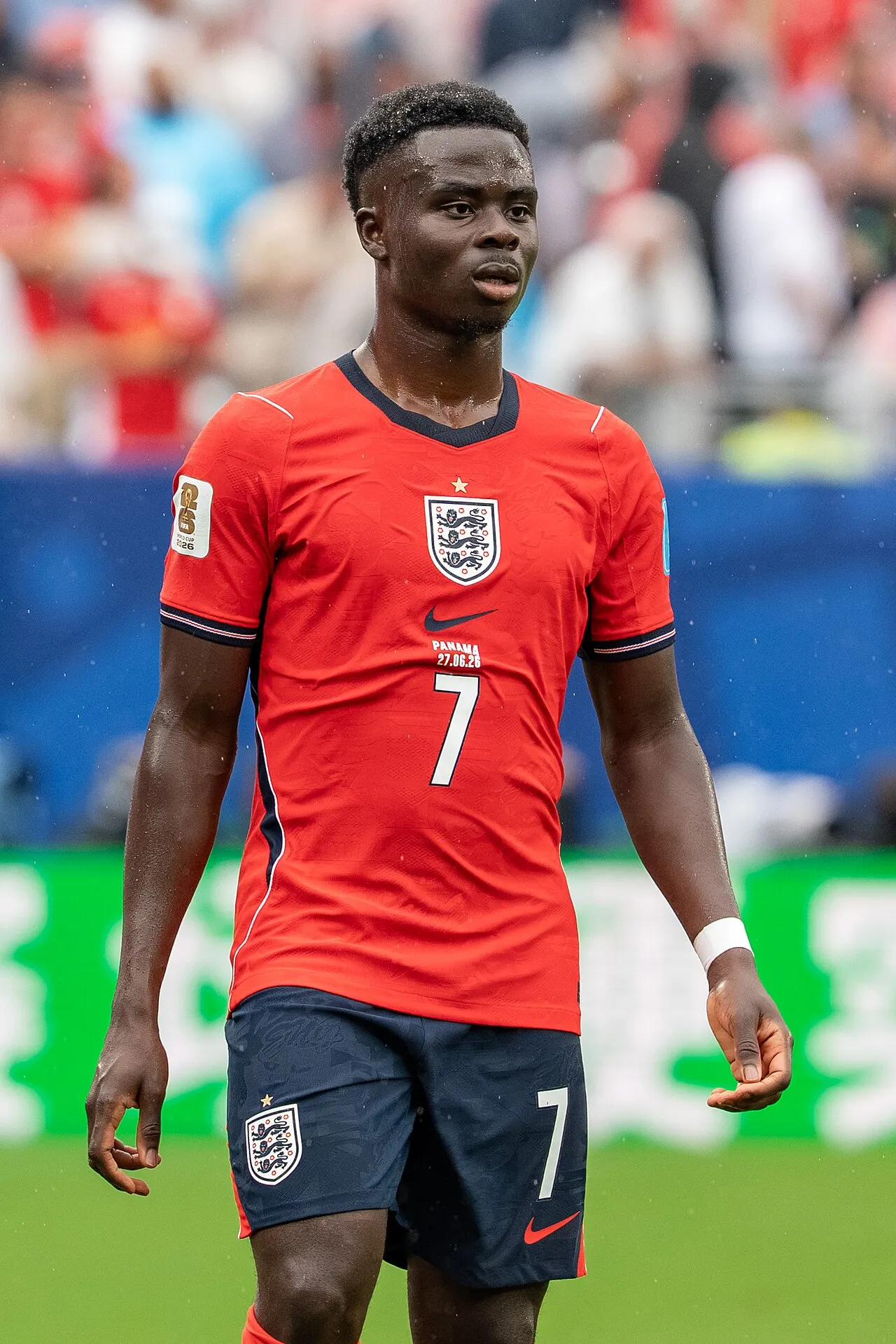 Bukayo Saka under kampen mellem England og Panama den 27. juni 2026 ved 2026 FIFA World Cup.