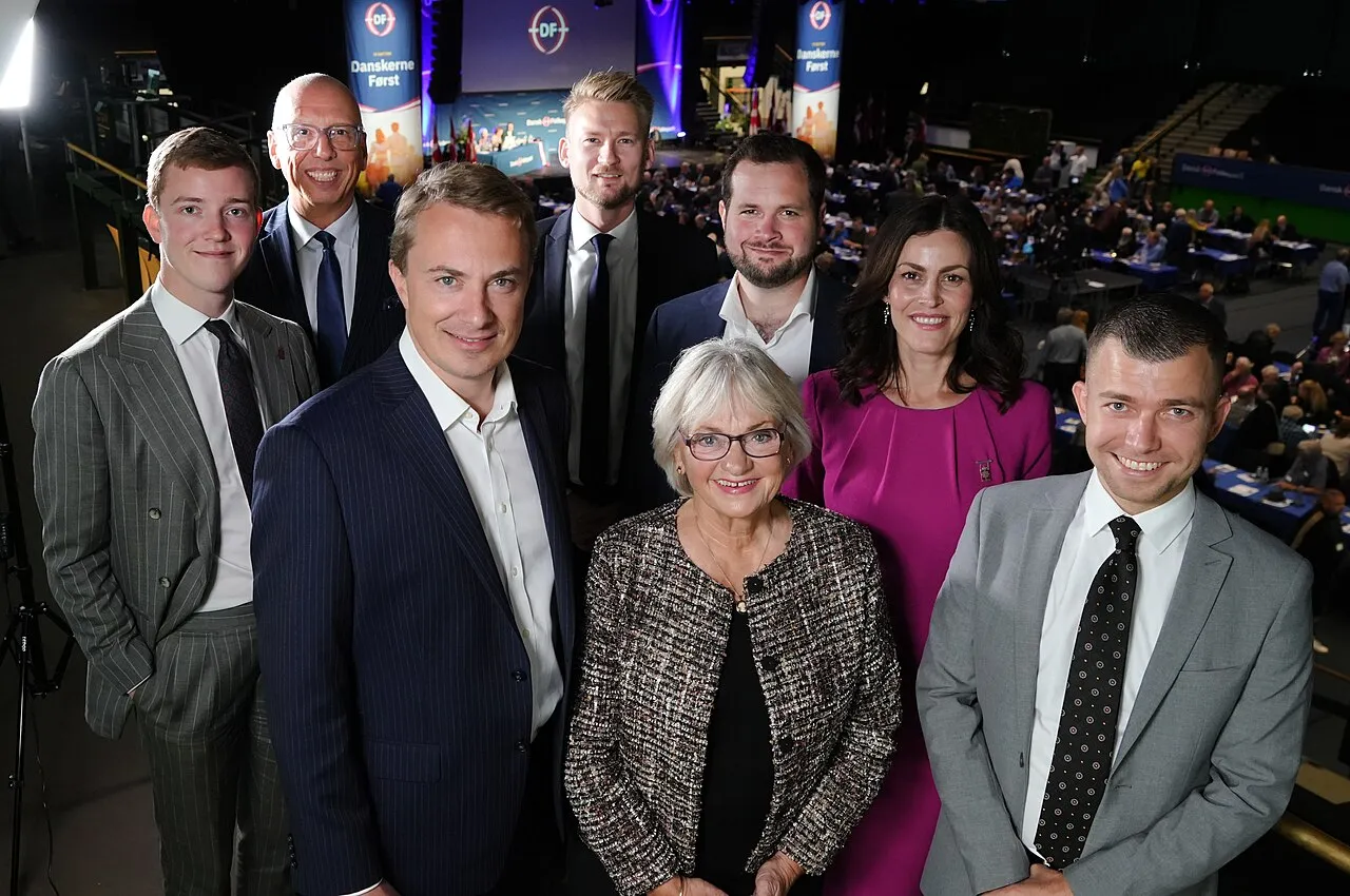 Billede fra Dansk Folkepartis folketingsgruppe i 2023.