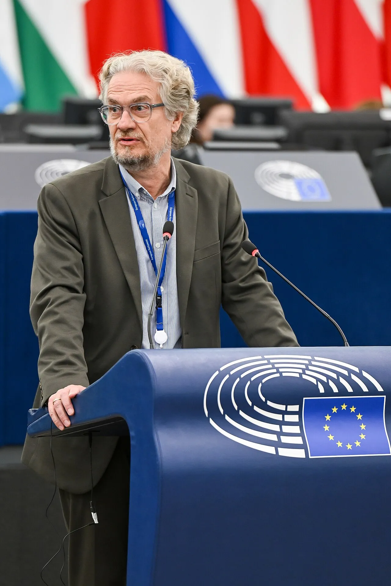 Billede fra Europa-Parlamentets plenarforsamling med fokus på statsstøttet terror fra Den Islamiske Republik Iran i lyset af nylige angreb i Europa.