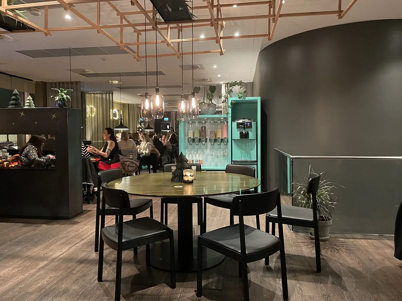 Jensen's Bøfhus er en restaurant i Randers. Billedet viser bygningen fra udenfor.
