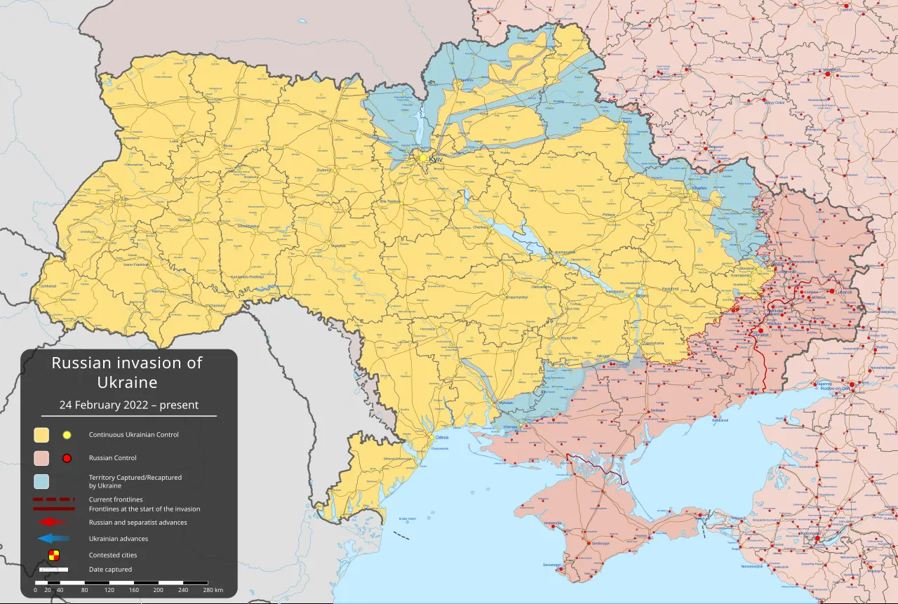 Massiv dronestorm: 327 ukrainske droner skudt ned over Rusland